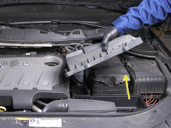 Ouvrir la boite à air