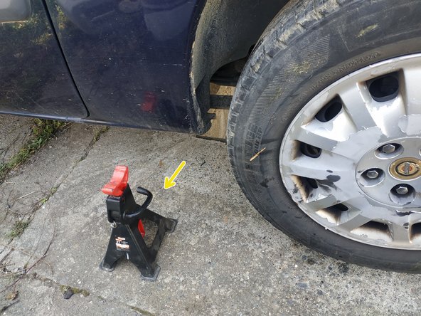 retirer la chandelle et le cric