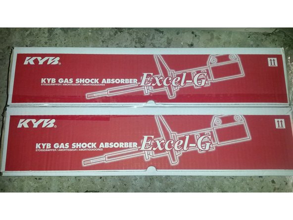 Changement amortisseurs arri&egrave;res