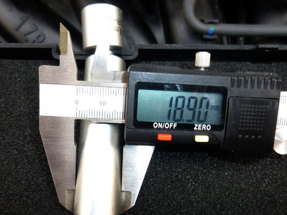 La douille adéquate.