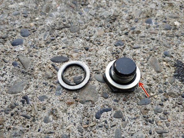 veiller à remplacer le joint de bouchon de vidange