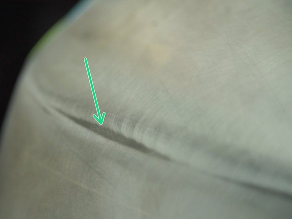 Faites attention à bien poncer les angles