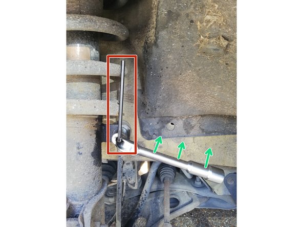 
Then come and block the bolt using an Allen key.
