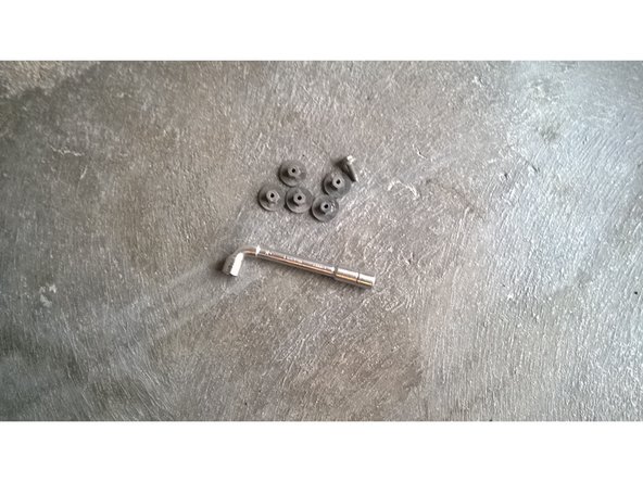 enlever la cale en bois