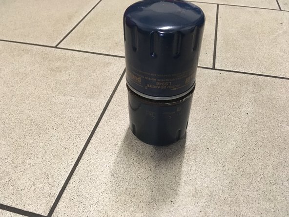 Vérifier la correspondance entre l'ancien et le nouveau filtre à huile