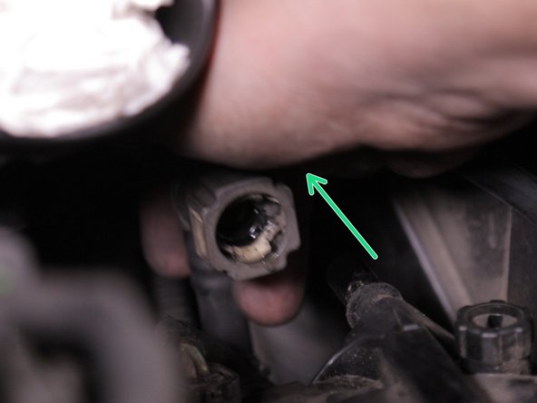 Retirer le durite de sortie de gasoil