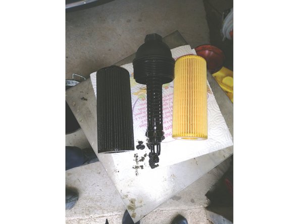 Changer le ou les joints qui sont fournies avec le filtre