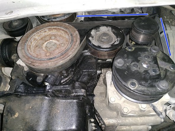 Pas de tension à régler puisque le tendeur est automatique.