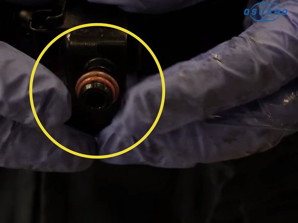 Remplacer les deux joints sur le réchauffeur de gasoil