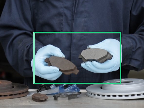 Comparer les dimensions (circonférence dimensions) entre l'ancien et le nouveau disque de frein