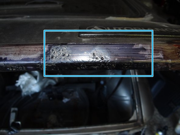 Le métal se noircit