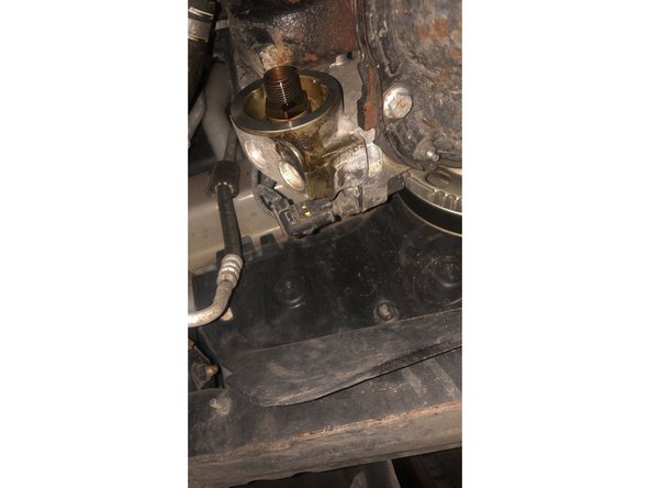 Placer le nouveau filtre