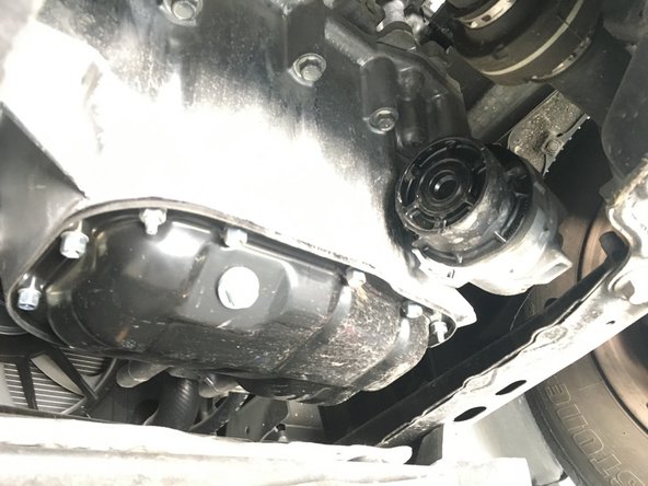 Remonter le filtre à huile