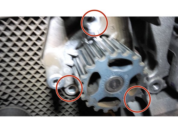 Retirer la pompe à eau