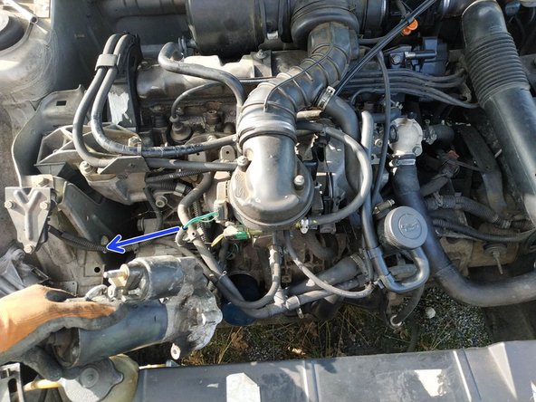 sortir le démarreur