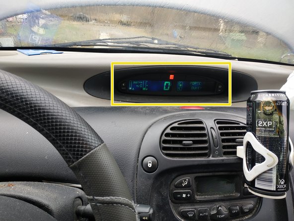 mettre le contact plusieurs fois pour remplir le filtre