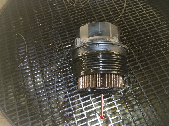 Demonter le filtre à huile