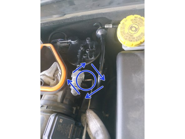 mettre en place la vis et la serrer, clé torx T25