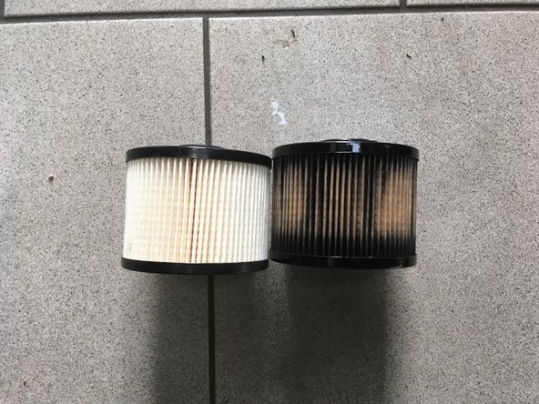 Vérifier la correspondance entre l'ancien et le nouveau filtre à carburant