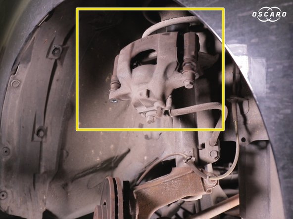 Retirer le disque de frein de son emplacement