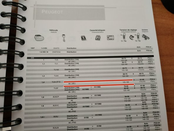 
There is a procedure for tensioning the belt
