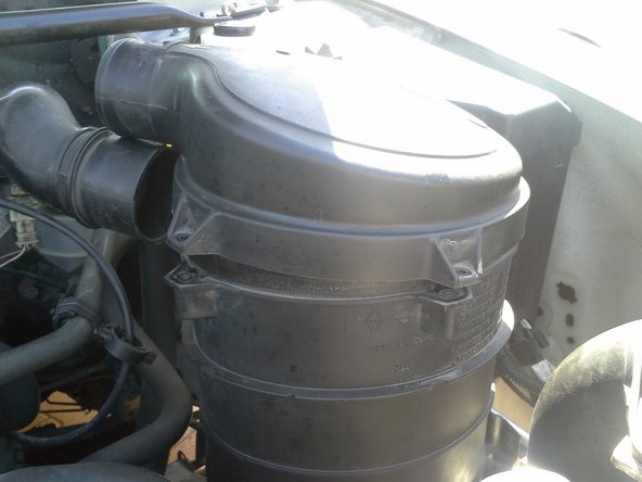 Vous avez désormais accès au filtre à air