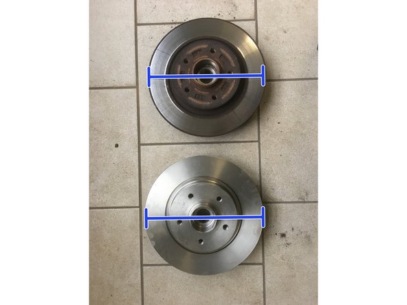 Vérifier que les nouveaux disques correspondent