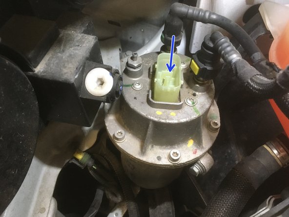 Rebrancher le connecteur du filtre