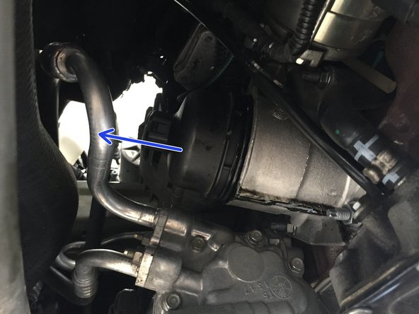 Retirer le filtre à huile