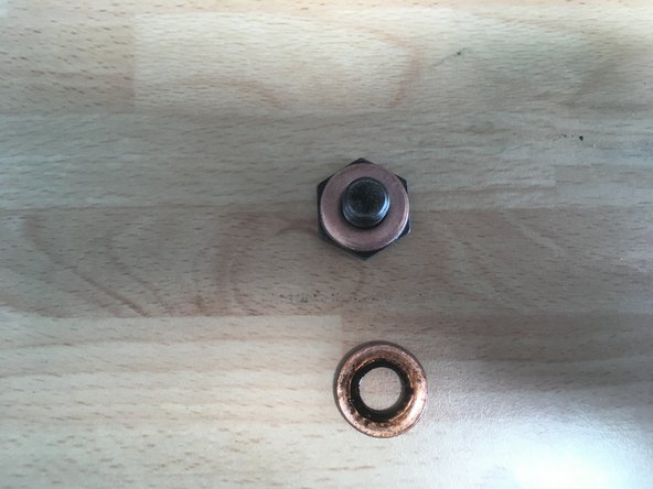 Remplacer le joint du bouchon de vidange