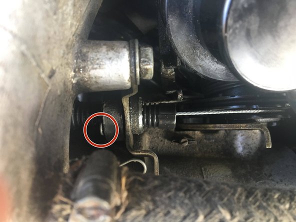 Repositionner les organes démontés au paravent. Si le réglage ne correspond toujours pas, n'hésitez pas a raccourcir le câble.