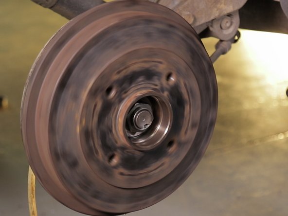 Faire rouler le tambour pour vérifier si l'écrou n'est pas trop serré