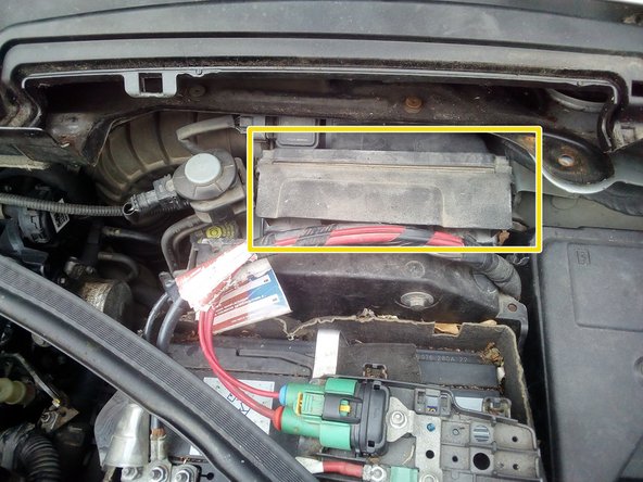 L'accès au boitier du filtre à air est dégagé