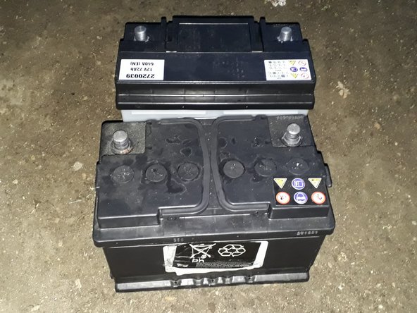 Comparer les batteries (hauteur, largeur et longueur )