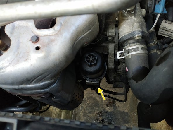 démarrer et contrôler l'absence de fuite au niveau du filtre