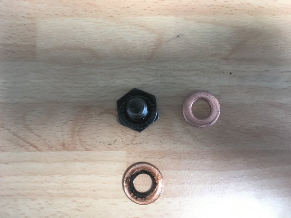 Remplacer le joint du bouchon de vidange