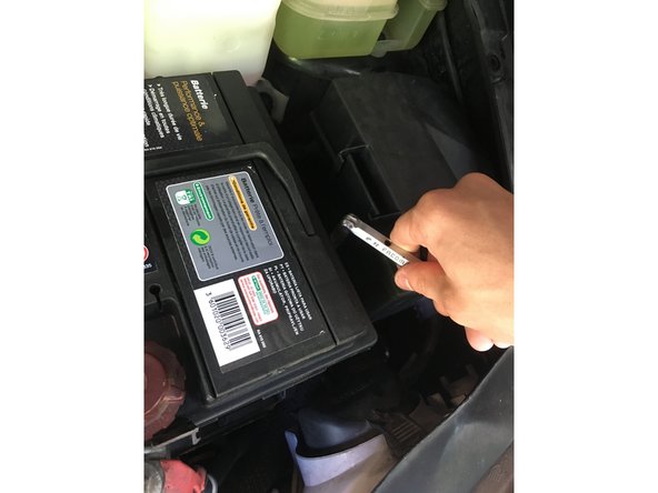 Remonter la batterie puis la rebrancher