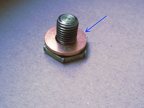 Installer un nouveau joint cuivre