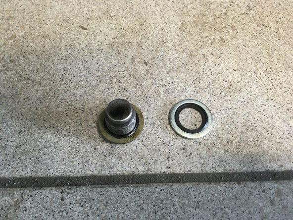 Remplacer le joint du bouchon de vidange