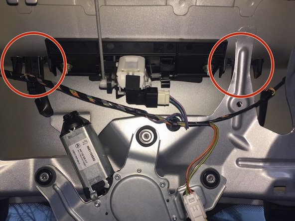 
Here is a closer look at the work area. You can see the back of the supports (in red)
