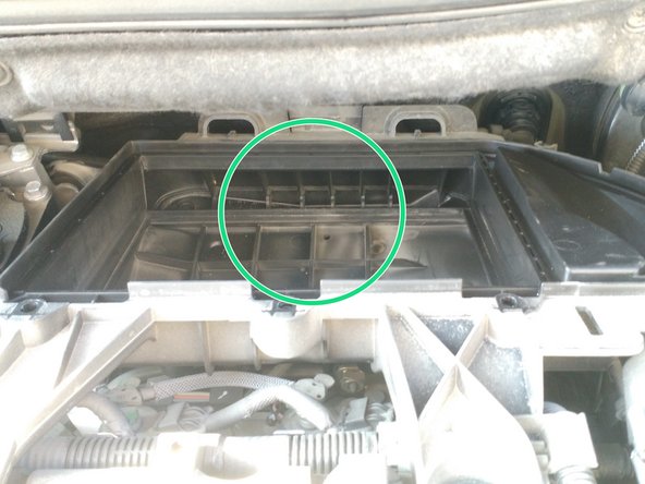 Aspirer les résidus