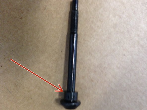 Remplacer le joint de la vis