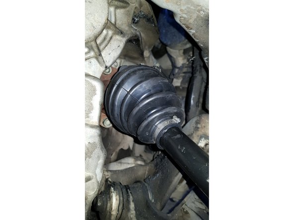 Positionnez le soufflet.