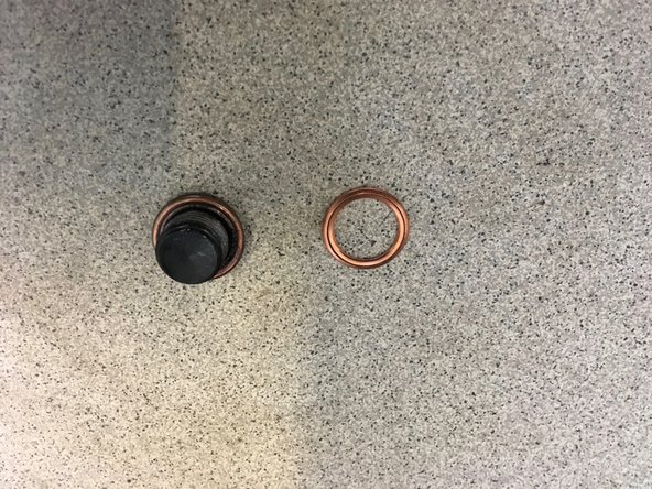 Remplacer le joint de vidange