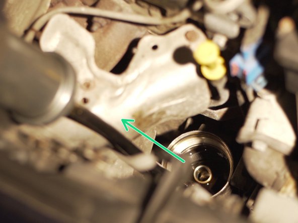 Placer le tuyau de la seringue dans la cuve