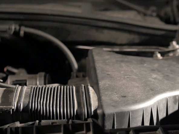 Replacer la boite et le conduit d'air