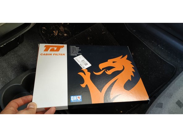 sortir le nouveau filtre de son emballage