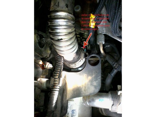 Attention pour le remontage, il vous faudra un nouveau collier