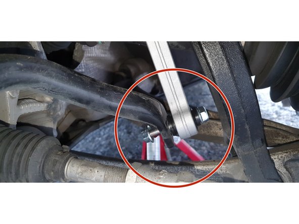 
Apply thread lock to the new screws
