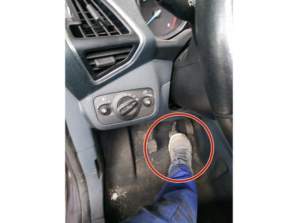 Une fois les freins changés :